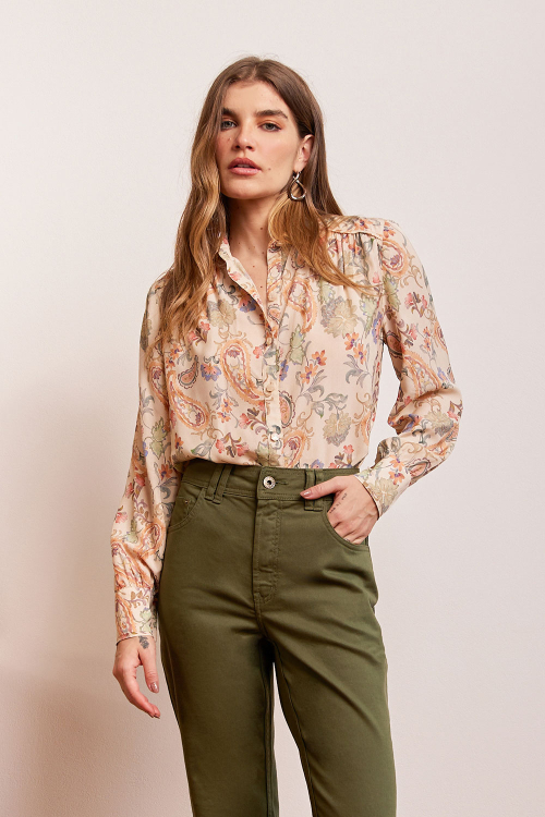 CAMISA TEC ICE VIVOS PAISLEY AQUARELADO