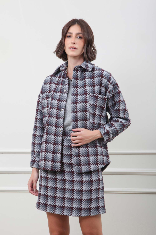 CAMISA OVER TWEED LONDON I24