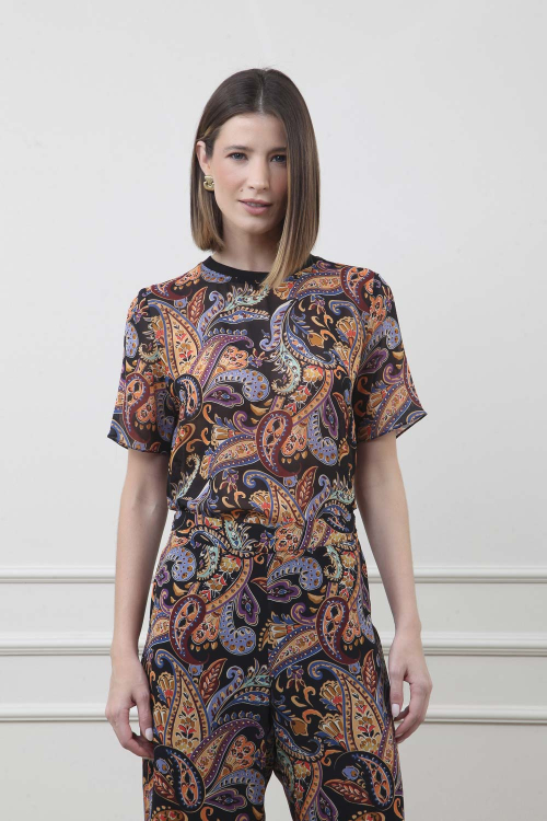 BLUSA TILLY GOLA TRT CASHMERE DARK I24