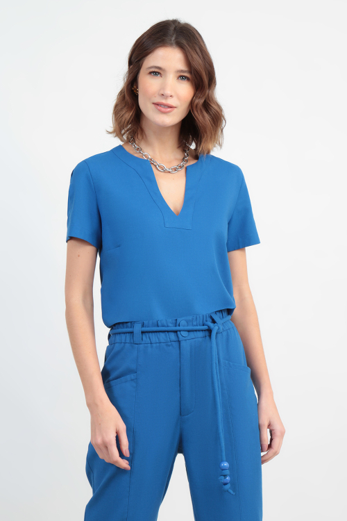 BLUSA LINHO JACKIE DEC TUNICA