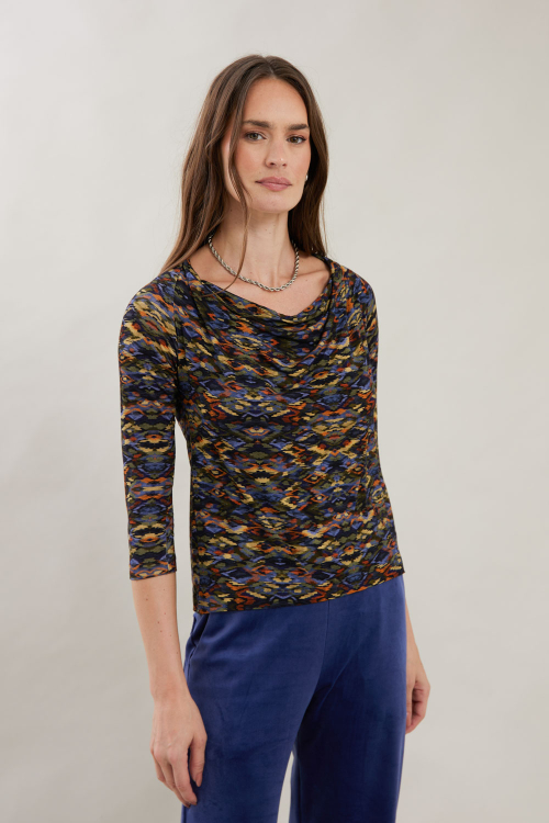 BLUSA DEGAGE IKAT I25