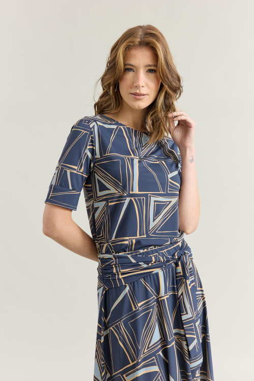 BLUSA JOY DECOTE BATEAU VELEIROS V26