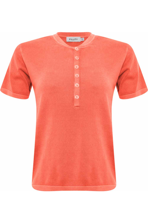 BLUSA TRICOT BOTOES WASHED V24