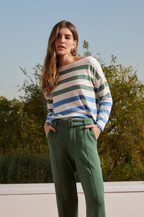 BLUSA TRT LISTRAS