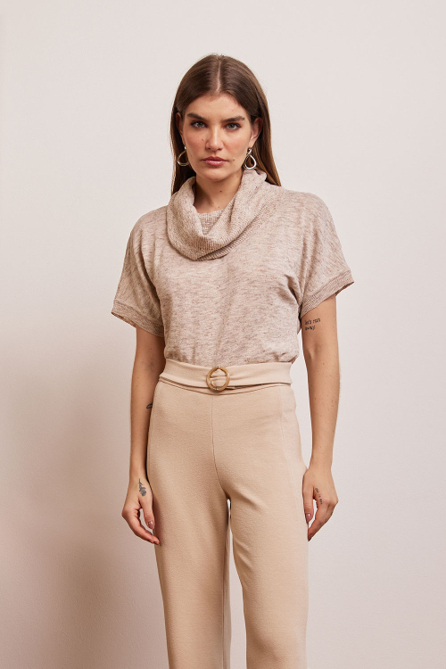 BLUSA TRT LINHO MAXI GOLA