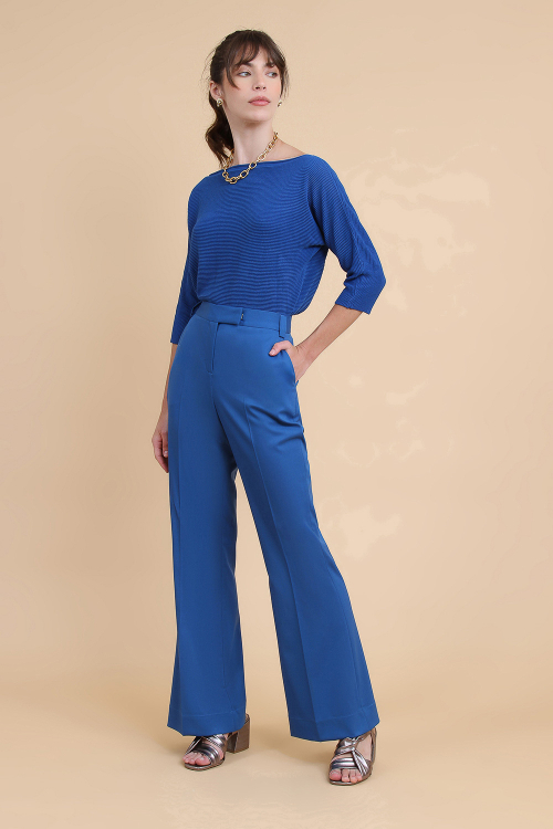 Blusa Trt Manga 3/4 Bateau I23
