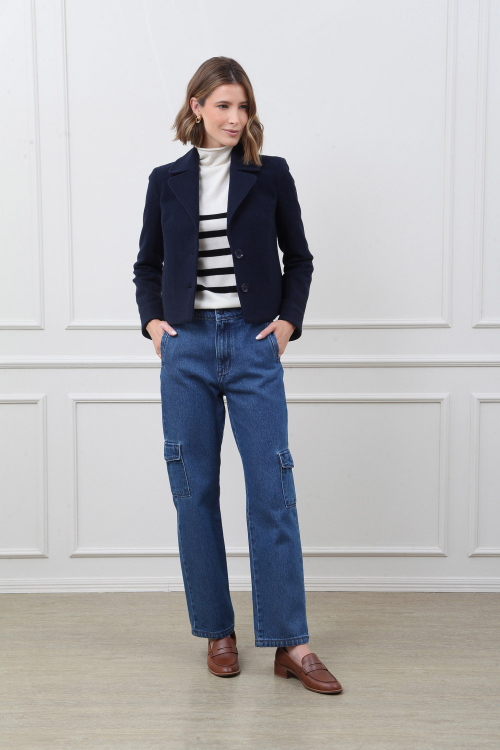 SUETER CASHMERE GOLA LISTRADO I24