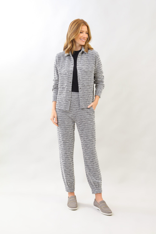 CALCA TWEED DE MALHA I25