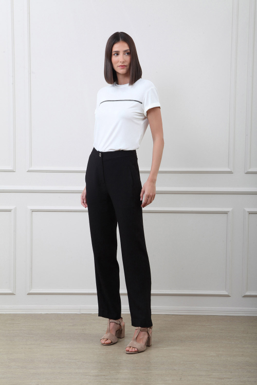 CALÇA ALFAIATARIA ISABEL BOTAO ILHOS V25