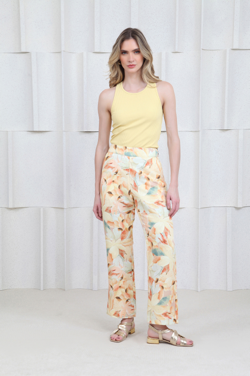Calça Linho Modal Sunflower