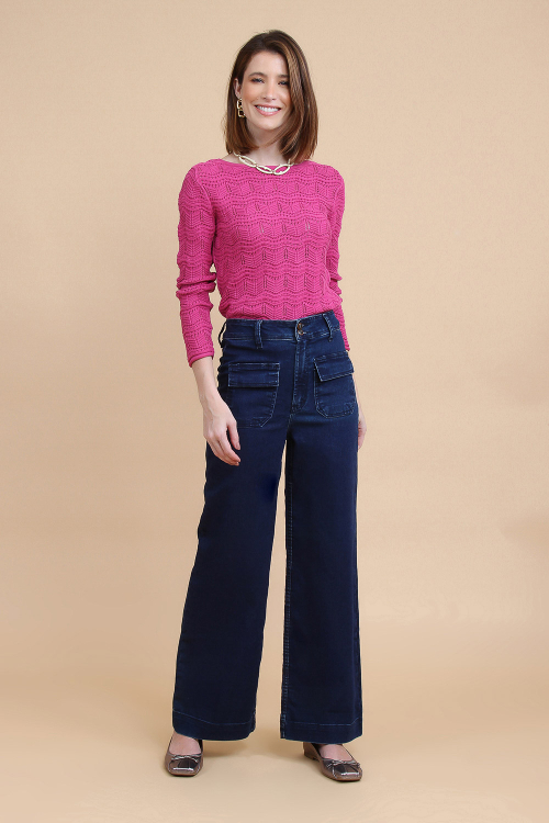 CALCA JEANS PANTALONA 
