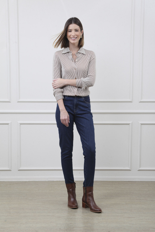 CALÇA JEANS SKINNY I24