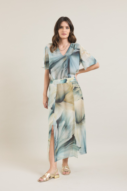 SAIA TILLY FENDA FLORAL OMBRE V26