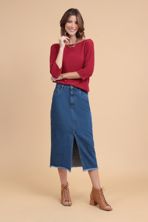 SAIA JEANS PENCIL FENDA 