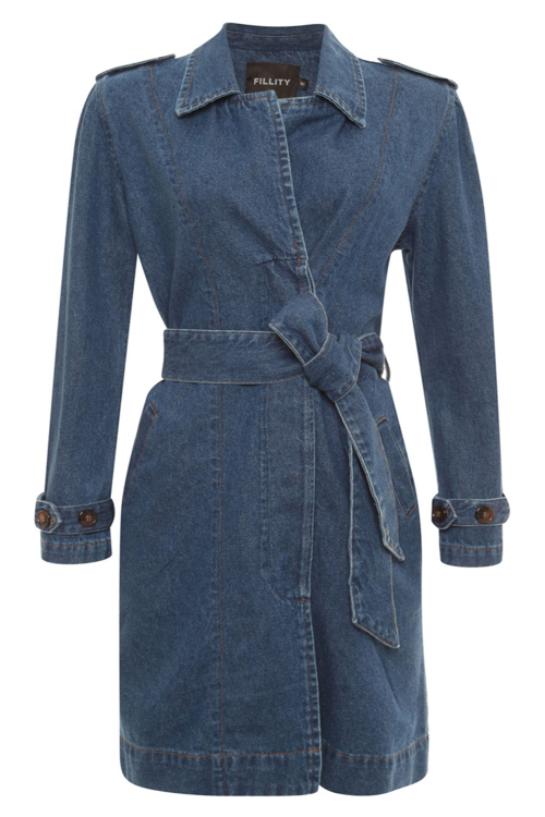 Trench Coat Jeans V24