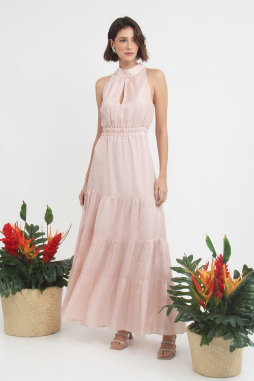 Vestido Longo Recortes V22