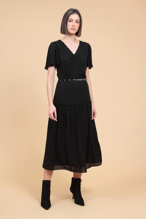 Vestido Seda Pura I23