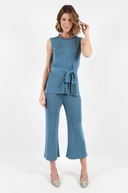 Calça Tricot Pantacourt - Sv2